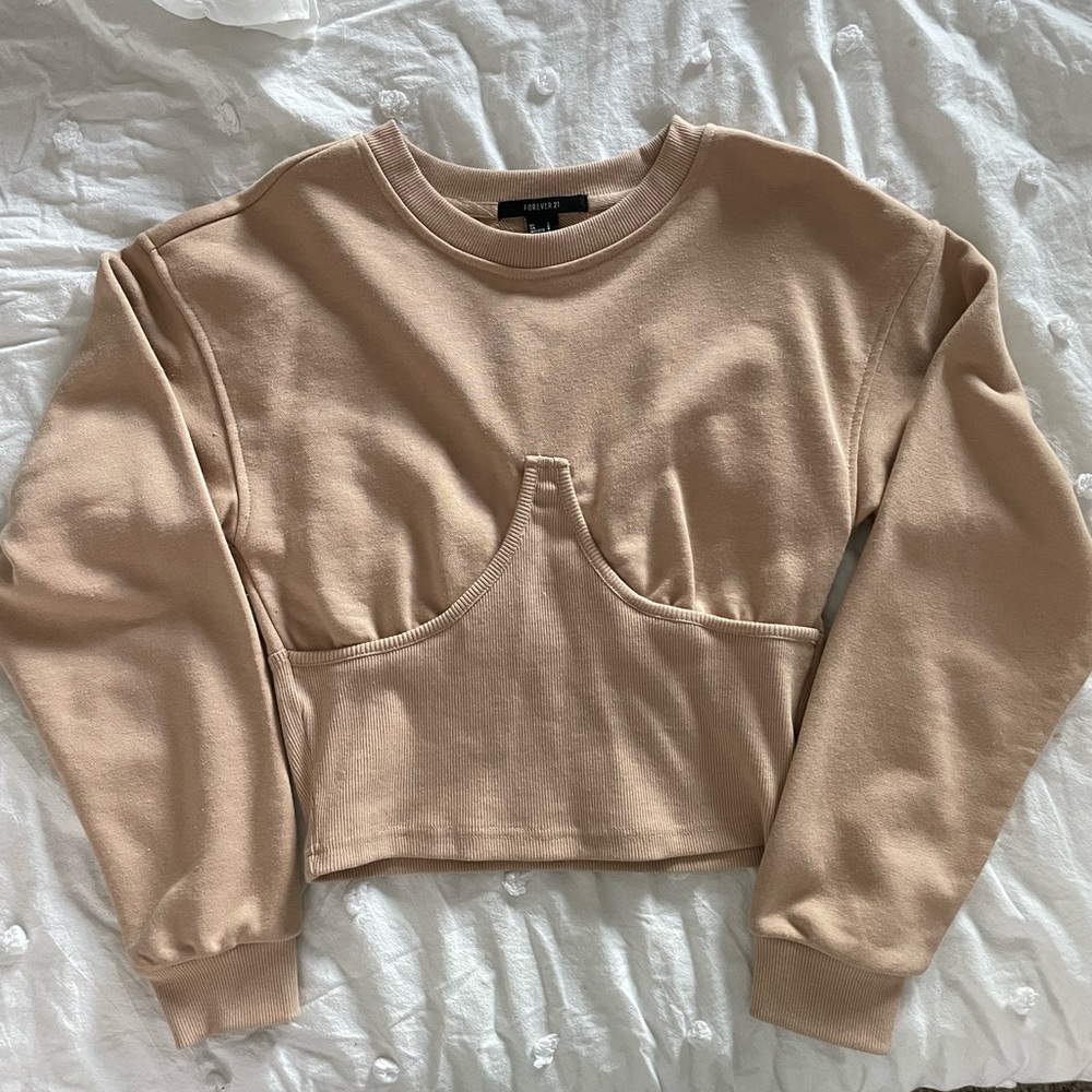 Forever 21 corset style pullover
